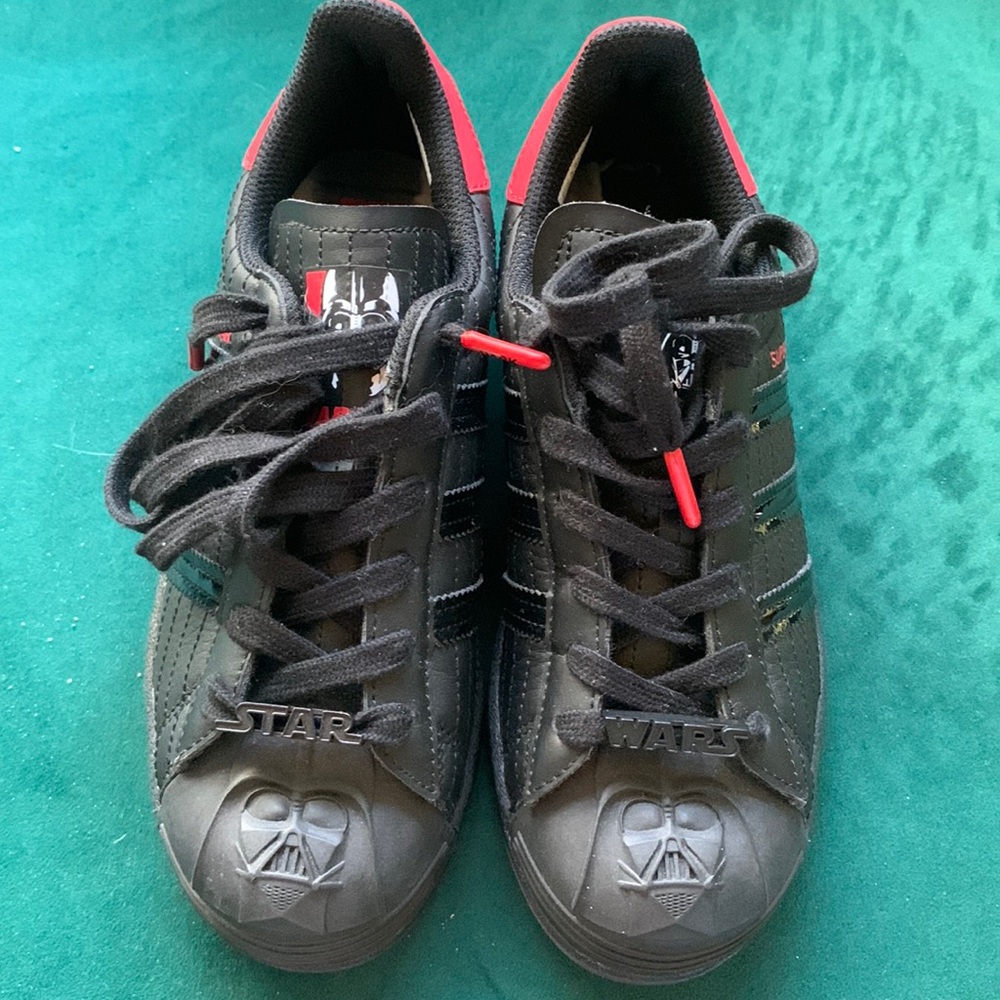 Adidas Superstar Darth Vader Shoes
